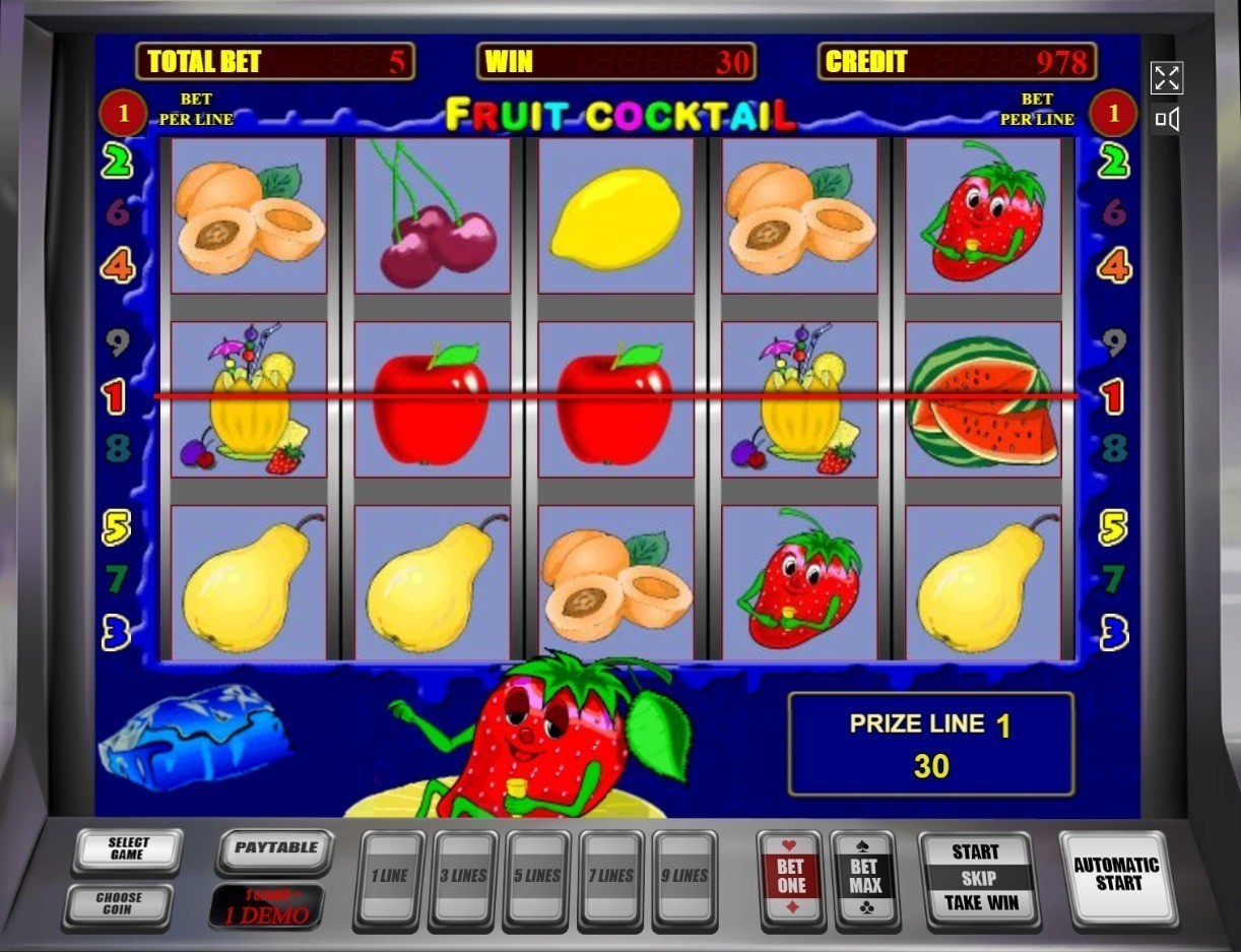 Игровой автомат Клубнички