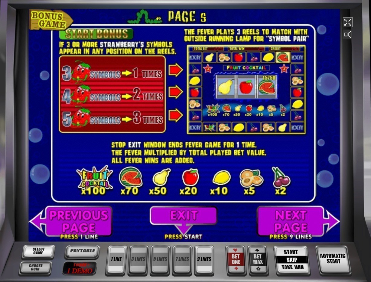 Бонусная игра в слоте Клубнички