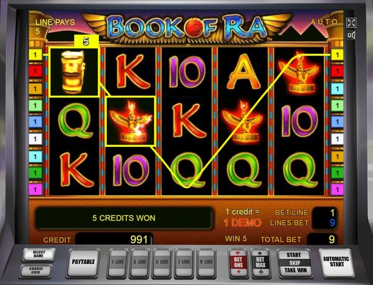 Слот Book of Ra