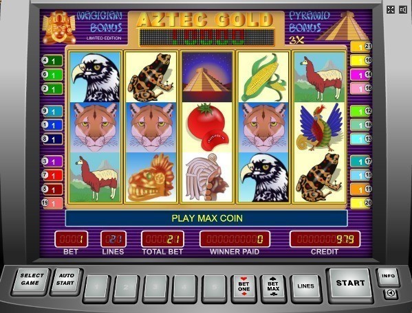 Игровой автомат Aztec Gold
