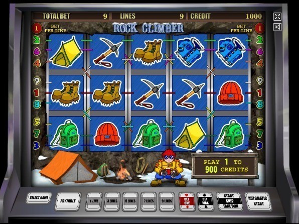 Игровой автомат Rock Climber
